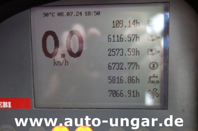 Aebi - Schmidt MFH 5500 Baujahr 2010 Euro 5 Kehrmaschine 45km/h Allradlenkung