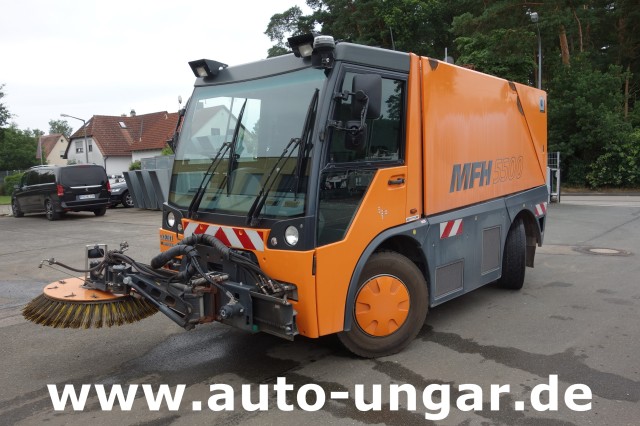 Aebi - Schmidt MFH 5500 Baujahr 2010 Euro 5 Kehrmaschine 45km/h Allradlenkung