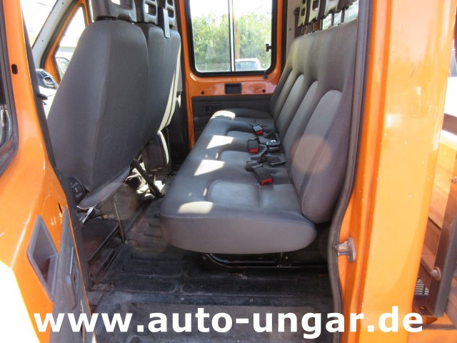 Fiat - Ducato 244D Pritsche Doka mit Palfinger Kran  PC1300 Bj. 2005