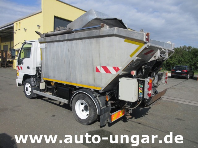 Isuzu - NQR smoother NPR 75 Q75.Y07 Faun Müllwagen Euro 4 Kipper Lifter Presse