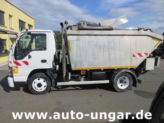 Isuzu - NQR smoother NPR 75 Q75.Y07 Faun Müllwagen Euro 4 Kipper Lifter Presse