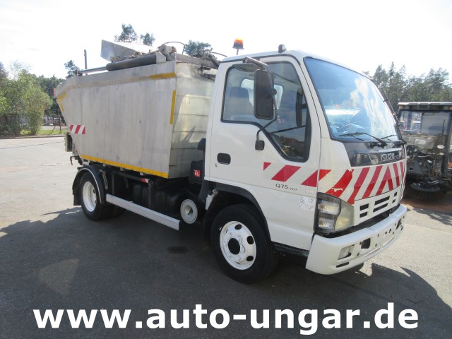 Isuzu - NQR smoother NPR 75 Q75.Y07 Faun Müllwagen Euro 4 Kipper Lifter Presse