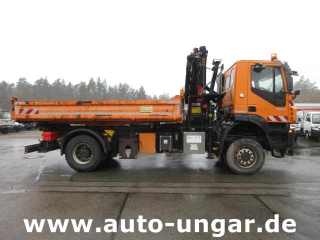 Iveco - Trakker 360 Kipper Allrad 4x4 Kran Kommunalhydraulik Winterdienst Euro 5